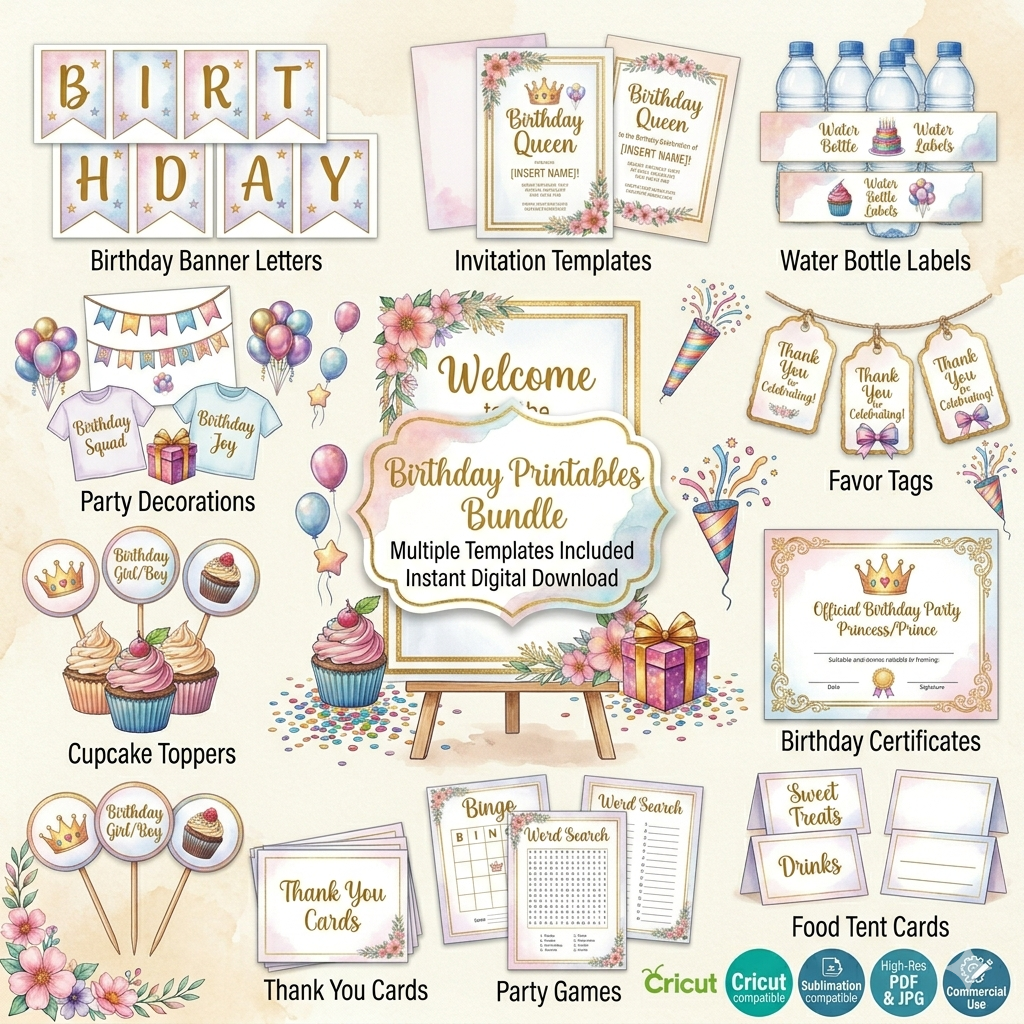Birthday Printables